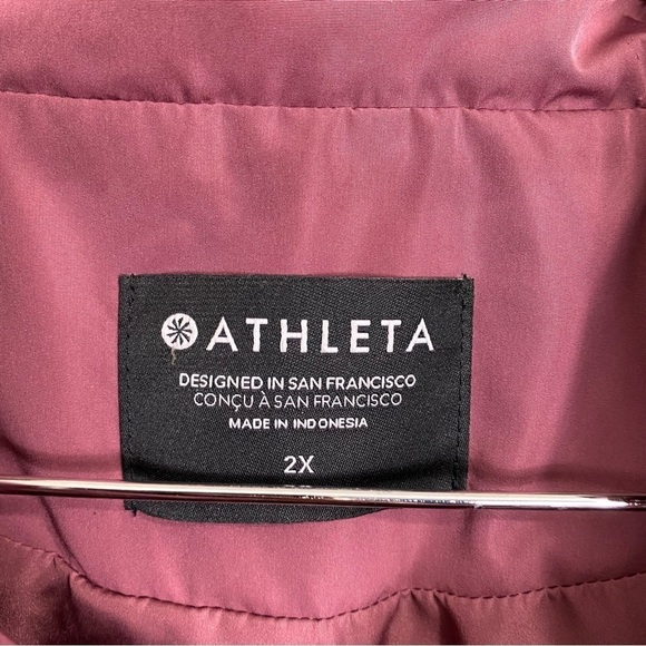 Athleta Point Reyes Bomber II Jacket Sz 2X 986264 - Picture 2 of 10